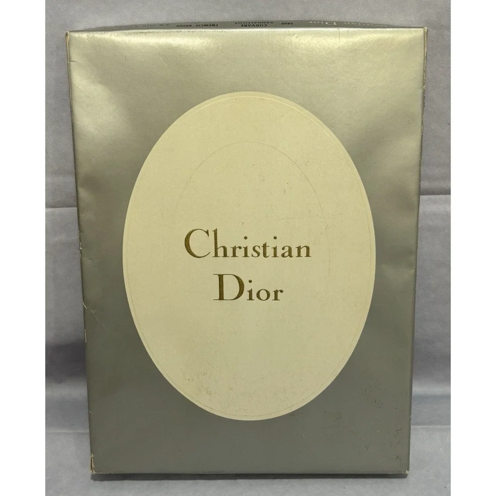 Christian Dior Stockings Nylon New Open Box French Beige Size #2 Vintage‎